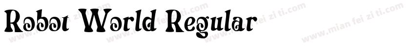 Robot World Regular字体转换